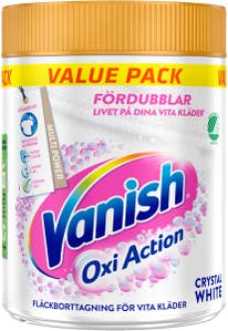 Vanish Fläckborttagningspulver Oxi Action Crystal White