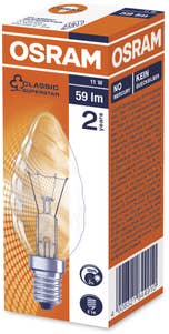 Osram Kronlampa Vriden 11W E14