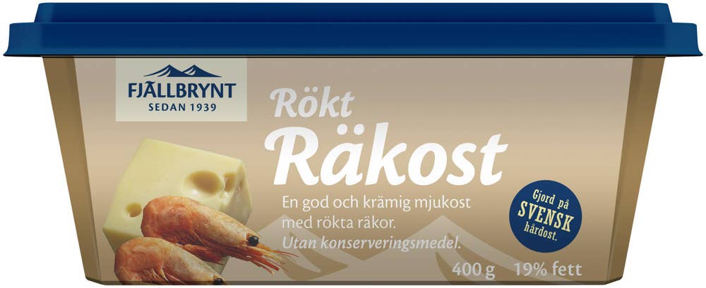 Fjällbrynt Rökt Räkost Fjällbrynt