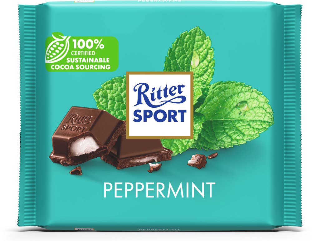 Ritter Sport Mörk Choklad Pepparmint