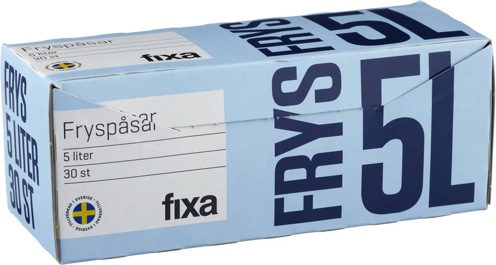 Fixa Fryspåsar 5L