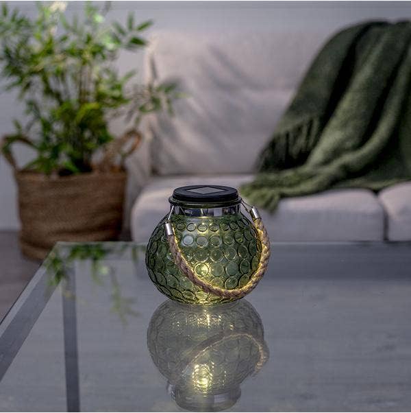 Star Trading Solcellslykta Dotte Grön