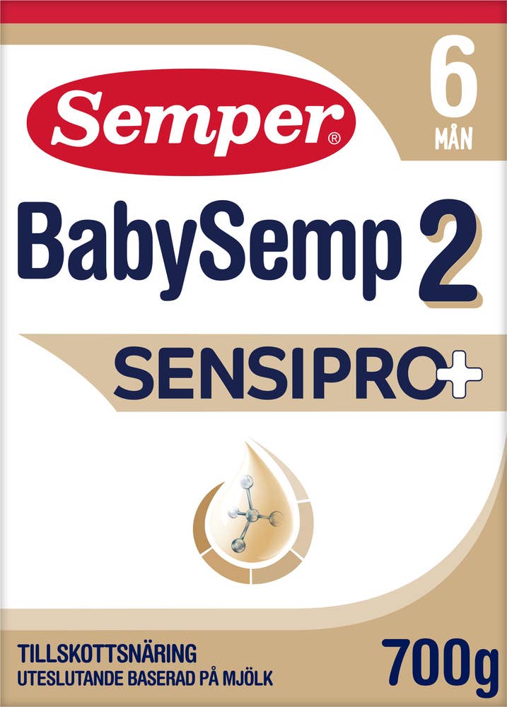 Semper Tillskottsnäring BabySemp 2 SensiPro 6M
