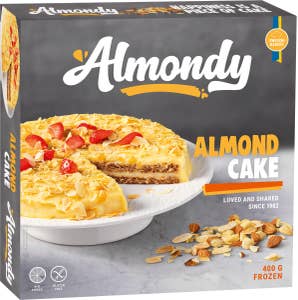 Almondy Mandeltårta Glutenfri Fryst