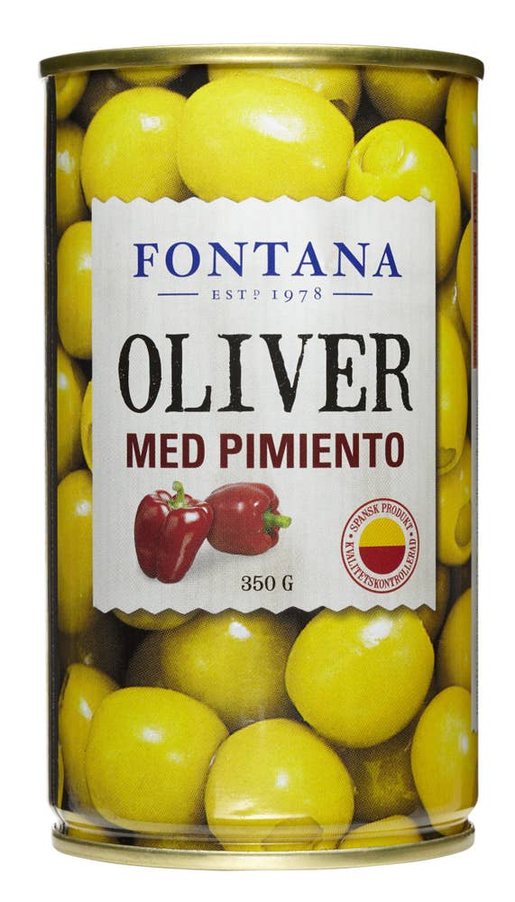 Fontana Oliver Gröna med Pimieto