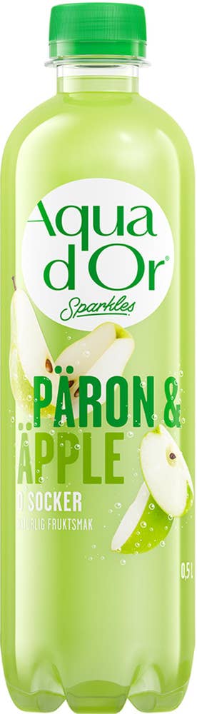 Aqua d'Or Mineralvatten Päron & Äpple Sockerfri