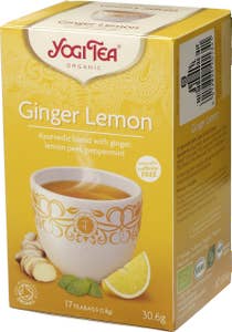 Yogi Tea Te Ginger Lemon EKO/KRAV