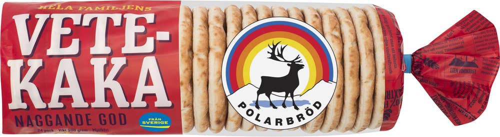 Polarbröd Vetekaka 24-p