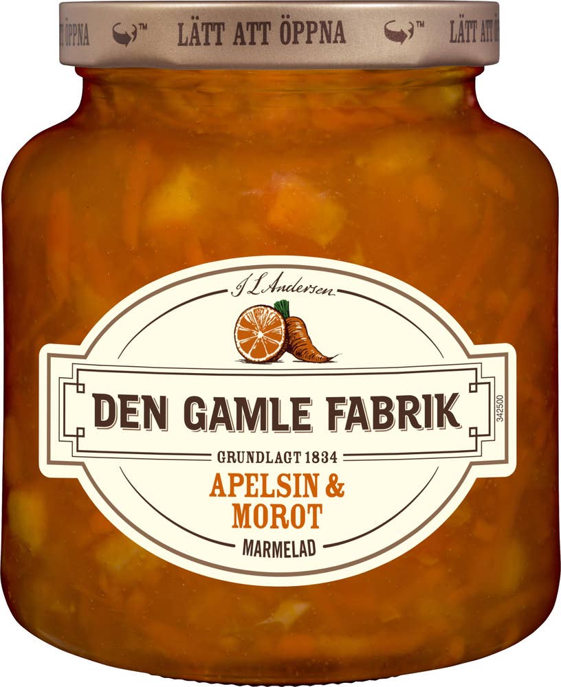 Den Gamle Fabrik Apelsin/Morot Marmelad