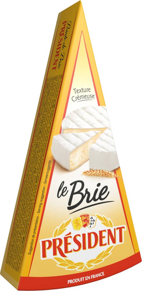 Président Brie Vitmögelost 31%