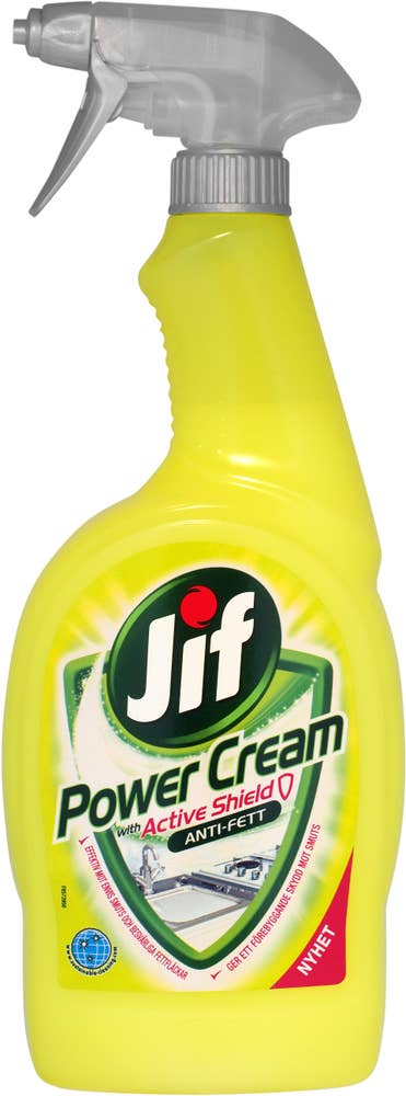 Ej sorterad Power creme antifett Jif