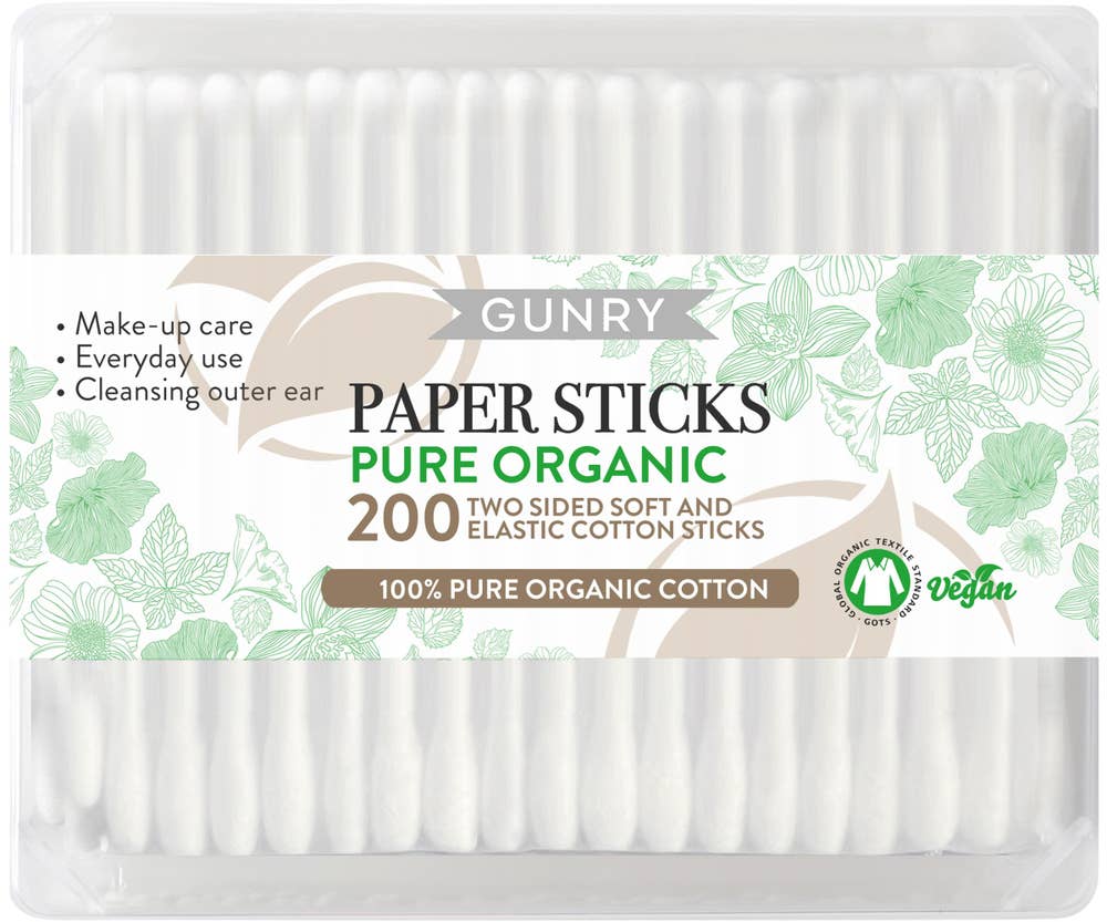 Gunry Bomullspinnar Pure Organic