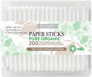 Gunry Bomullspinnar Pure Organic