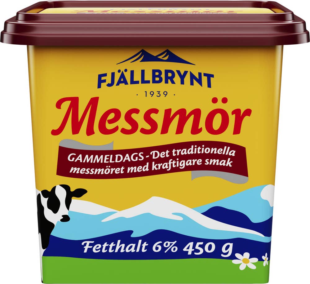 Fjällbrynt Messmör Gammaldags