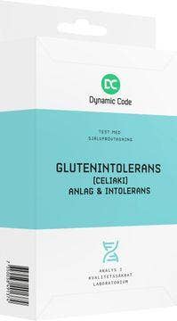 Dynamic Code Glutenintolerans Anlag & Intolerans, Test med självprovtagning, 1 st
