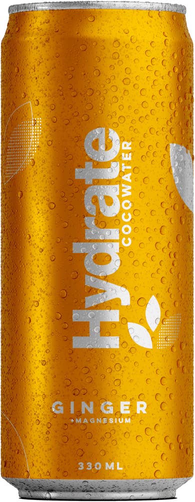 Hydrate Ginger Sparkling Cocowater