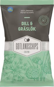 Gotlandschips Chips Dill & Gräslök