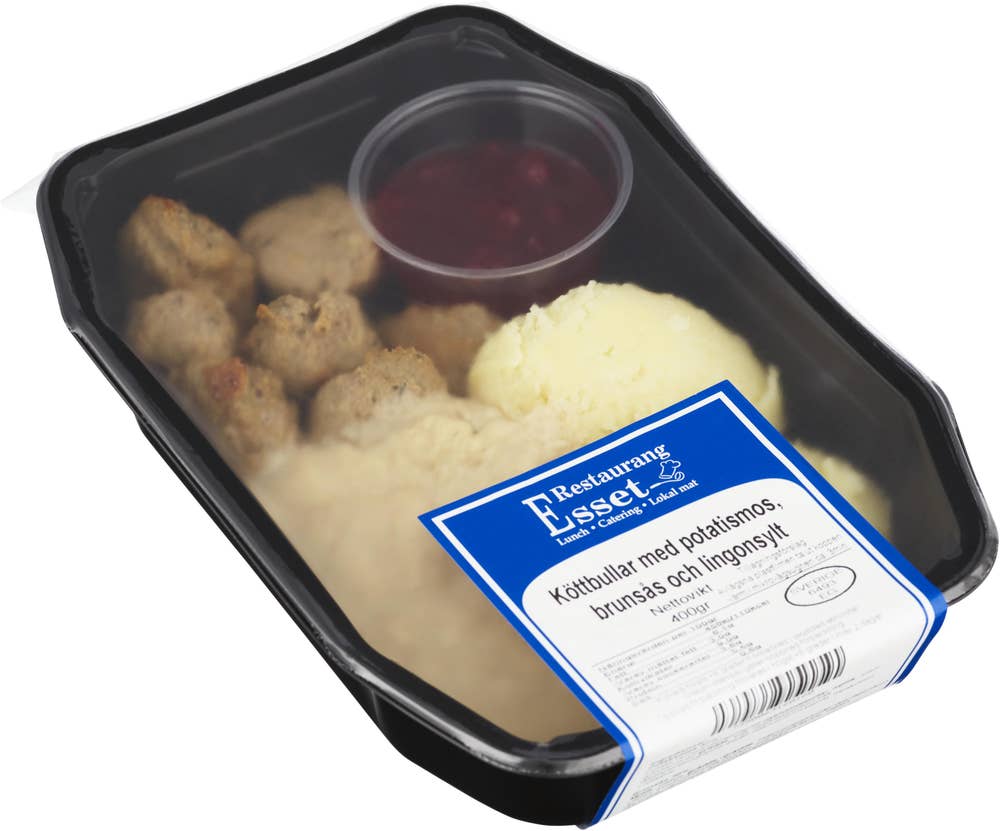 Restaurang ESSET Köttbullar med Potatismos Restaurang Esset