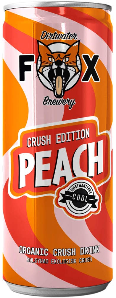 Dirtwater Fox Brewery Crush Peach EKO Dirtwater Fox Brewery