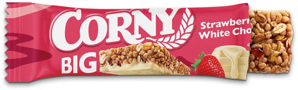 Corny Müslibar Big Strawberry White Chocolate