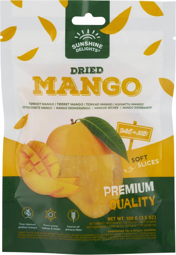 Sunshine Delights Mango Torkad