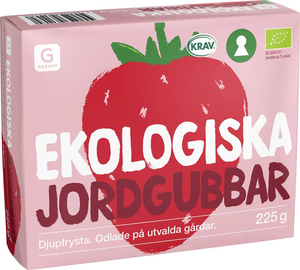 Garant Eko Jordgubbar EKO/KRAV Frysta