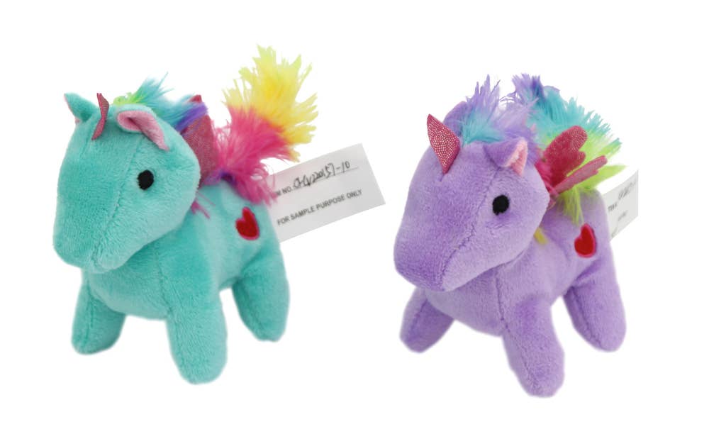 Hedlundgruppen Enhörning Osorterade Färger Turkos/Lila 9cm