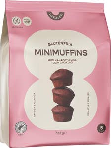Dazzley Minimuffin Choklad Glutenfri
