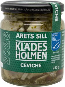 Klädesholmen Årets Sill Ceviche MSC