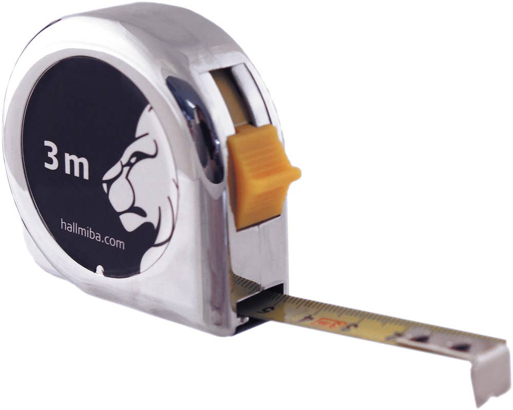 Hall Miba Måttband Stål 3m