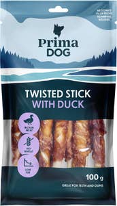 PrimaDog Tuggpinne med Anka 11-p