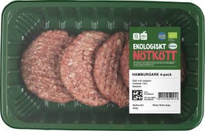 Garant Färska Hamburgare EKO/KRAV