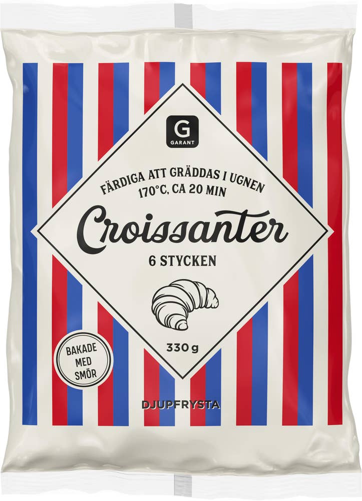 Garant Croissant Fryst 6-p