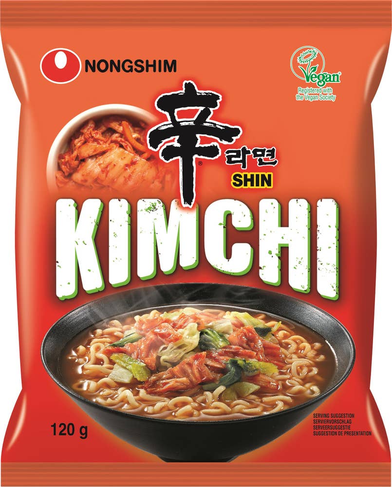 Nongshim Snabbnudlar Kimchi