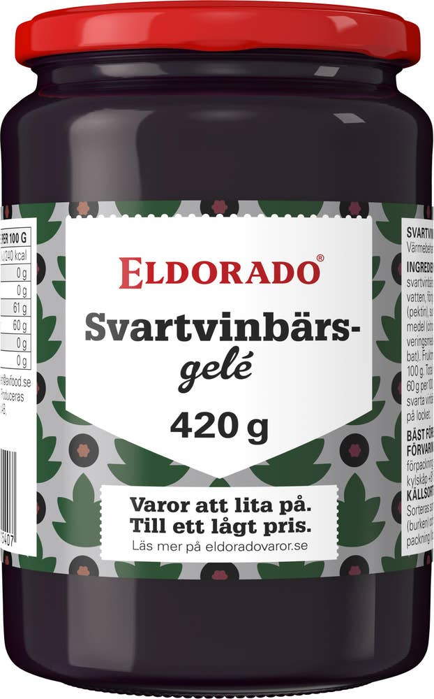 Eldorado Svartvinbärsgelé