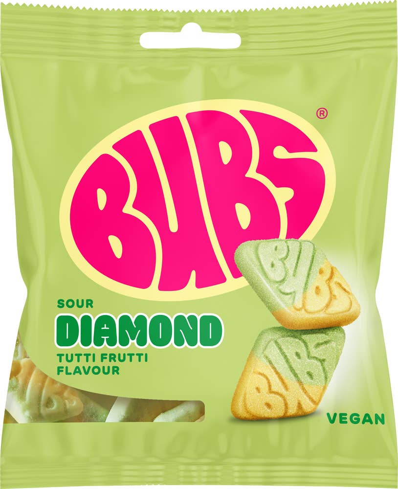 BUBS Sur Diamant Tutti Frutti Veganska