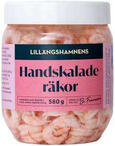 Lillängshamnen Handskalade Räkor i Lake MSC 240/580g