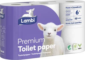 Lambi Toalettpapper Premium