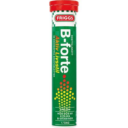 Ej sorterad B-Forte 20-p Friggs