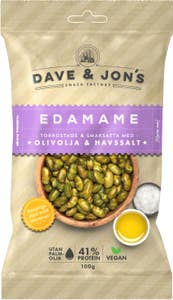 Dave & Jon's Edamame Rostade Havssalt & Olivolja