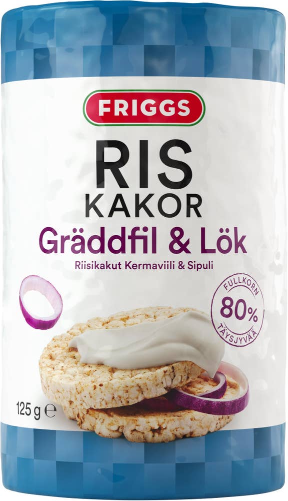 Friggs Riskakor Gräddfil & Lök