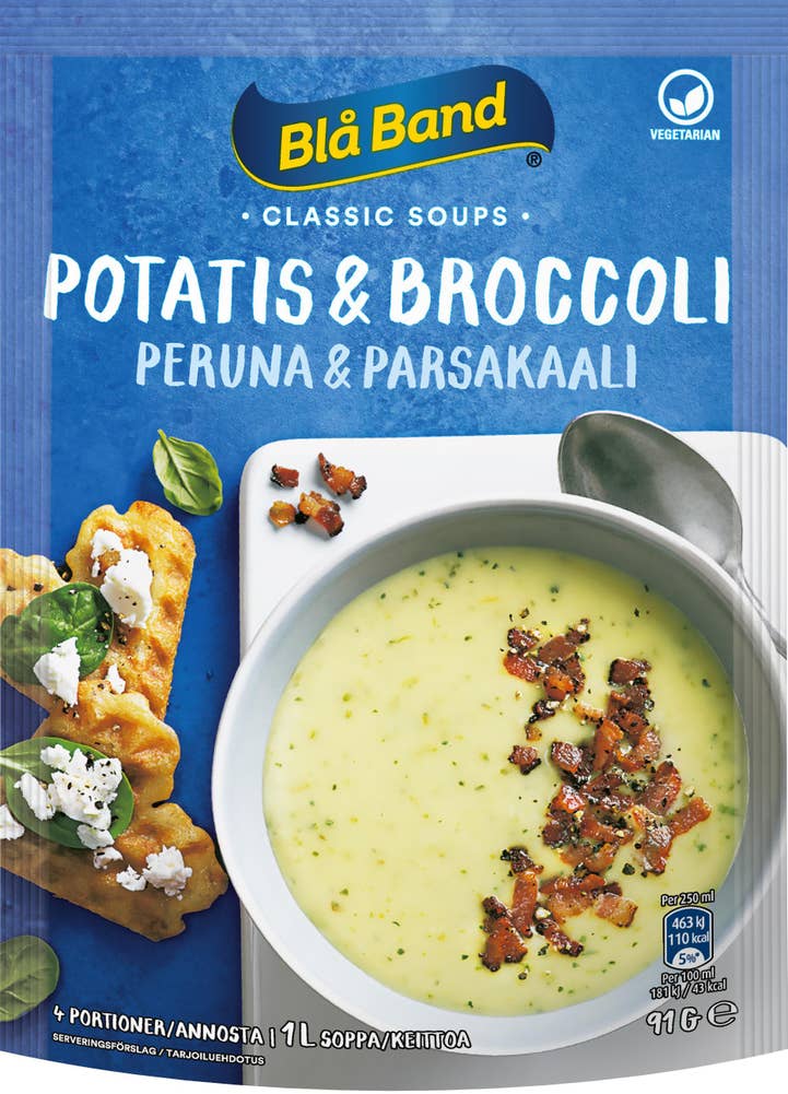 Blå Band Soppa Potatis & Broccoli