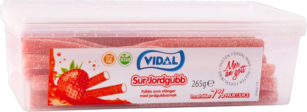 Vidal Sura Jordgubbstänger
