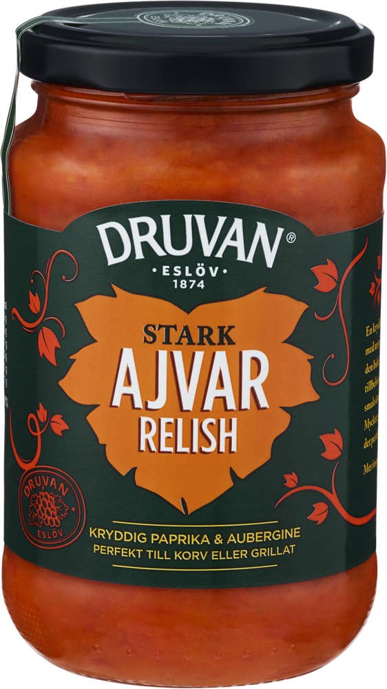 Druvan Ajvar Relish Stark Druvan