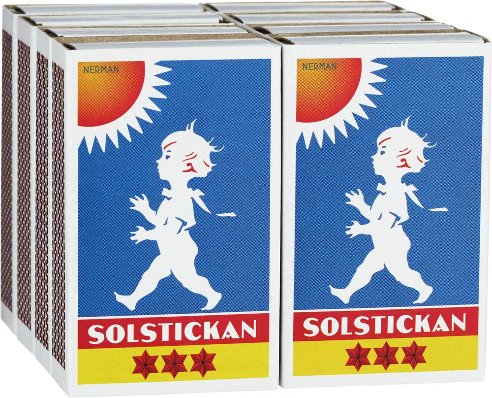 Solstickan Tändstickor 8-p