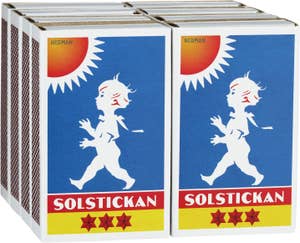 Solstickan Tändstickor 8-p