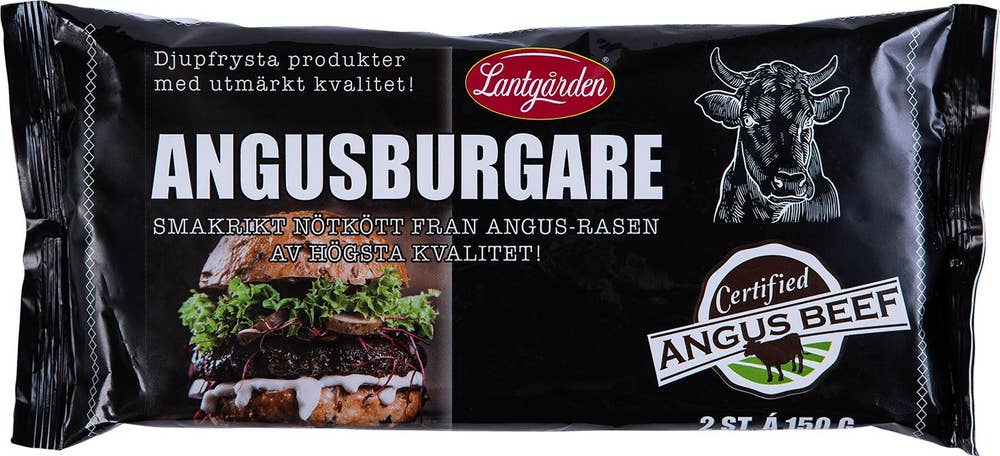 Lantgården Angusburgare Fryst 2x Lantgården