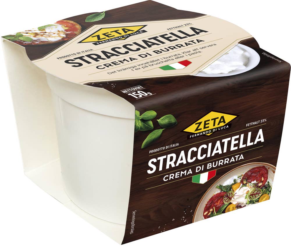 Zeta Stracciatella Crema di Burrata