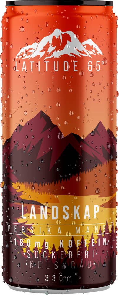 Latitude 65 Landskap Persika Mango Sockerfri