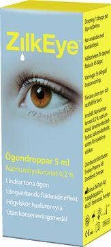 ZilkEye Ögondroppar, Ögondroppar för torra ögon 5 ml